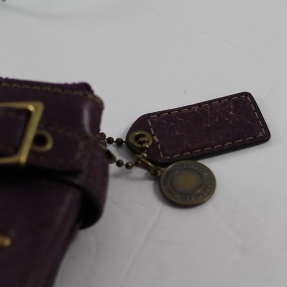**SOLD**Coach - Legacy Bridget Bag - Limited Edition. Purple Leather. - Picture 12 of 16
